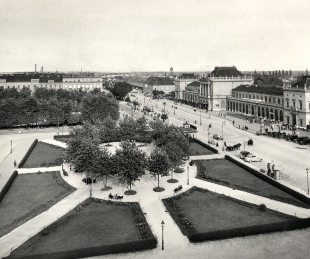 Trg Ante Starčevića oko 1935. godine C